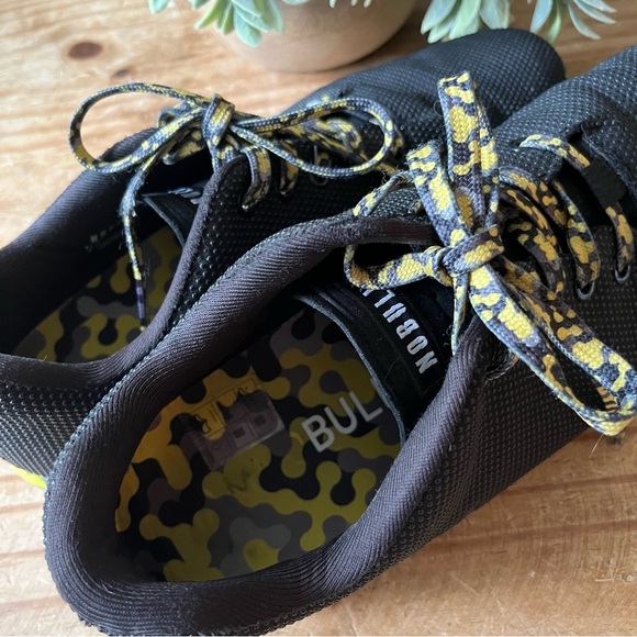 Nobull Sneakers Radial Trainer  Black Yellow Unisex Men’s 12.5 Women’s 14 - Picture 5 of 16